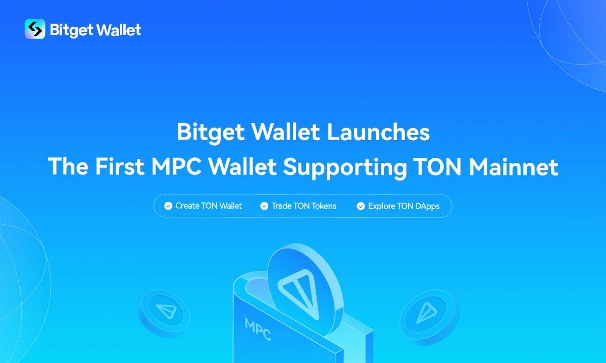 Bitget Wallet ra mắt giải pháp ví MPC đầu tiên hỗ trợ Mainnet TON 